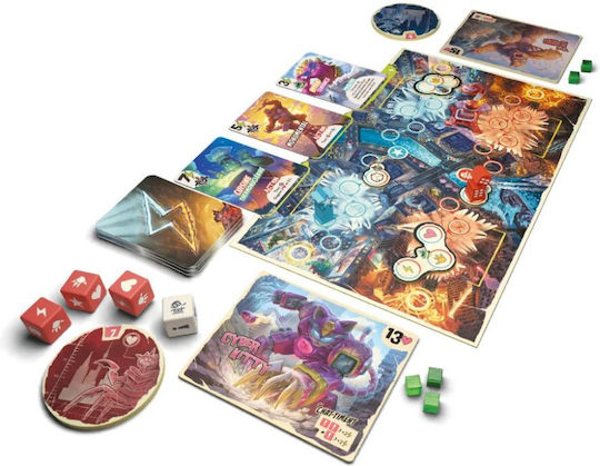 Board Game King of Tokyo: Duel for 2 Players 8+ Years Old (EN) Iello