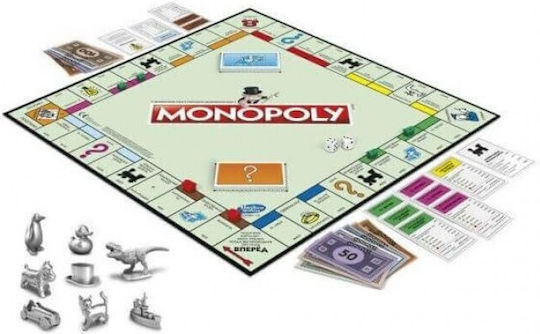 Επιτραπέζιο Παιχνίδι Monopoly Classic Refresh για 2-4 Παίκτες 8+ Ετών Hasbro