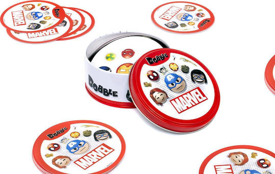 Επιτραπέζιο Παιχνίδι Dobble Marvel Emoji για 2-8 Παίκτες 6+ Ετών (EN) Rebel Games