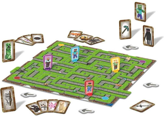 Board Game Minecraft Labyrinth for 2-4 Players 7+ Years Old (EN) Ravensburger
