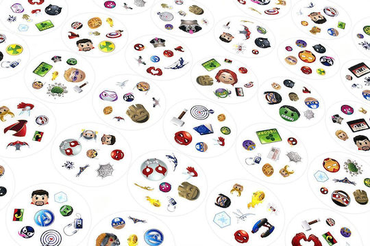 Επιτραπέζιο Παιχνίδι Dobble Marvel Emoji για 2-8 Παίκτες 6+ Ετών (EN) Rebel Games