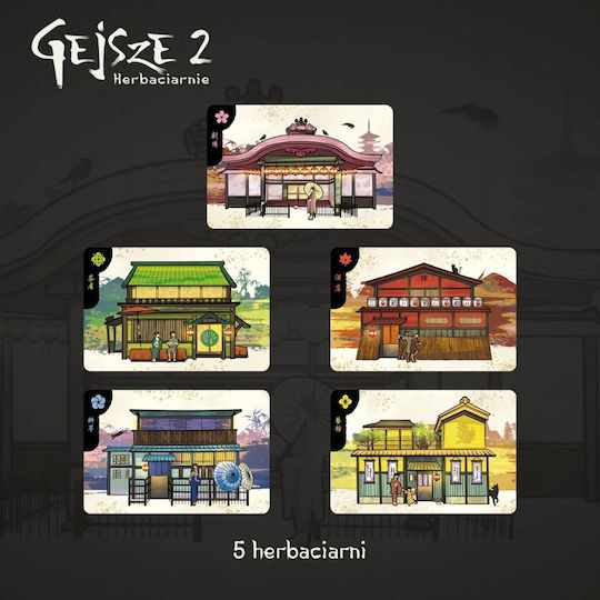 Board Game Imperial Geisha Artisan Tea Blend for 2 Players 10+ Years Old (PL) Nasza Ksiegarnia