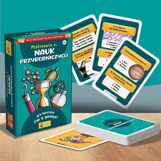 Board Game Lisciani I'm A Genius Nature Exploration Educational Kit for 2-4 Players 6+ Years Old (PL) Lisciani Giochi