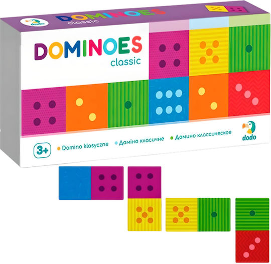 Настолна игра Classic Domino за 1+ играчи 3+ години (EN) Dodo