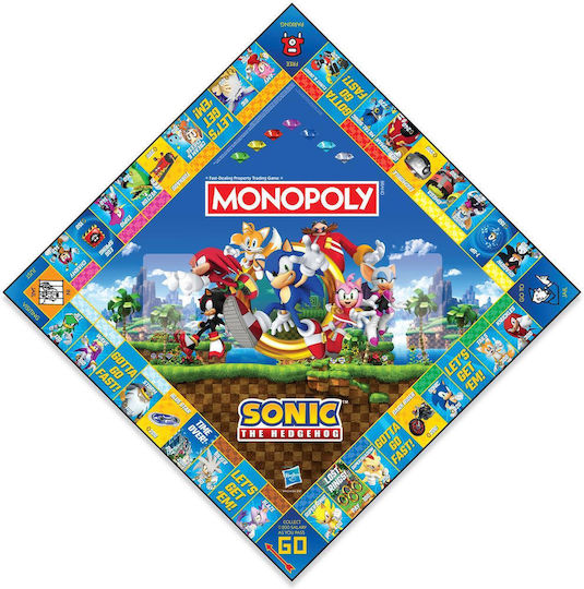 Επιτραπέζιο Παιχνίδι Sonic για 2-6 Παίκτες 8+ Ετών (EN) Winning Moves