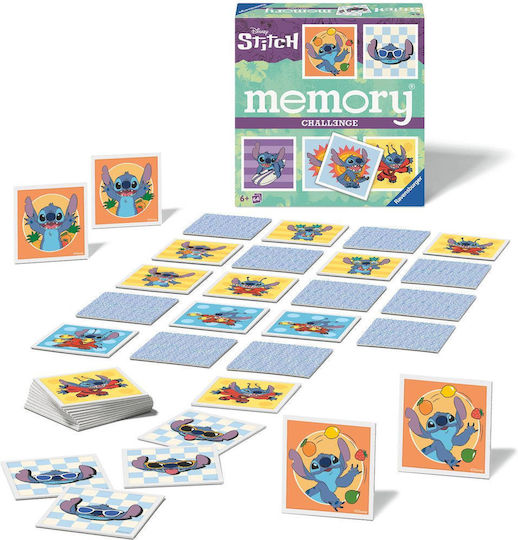 Brettspiel Disney Stitch Memory für 1+ Spieler 6+ Jahre (EN) Ravensburger