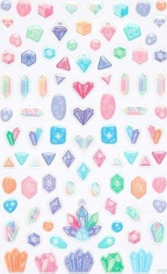 Ooly Itsy Bitsy Glitzer Juwelen Mini Aufkleber