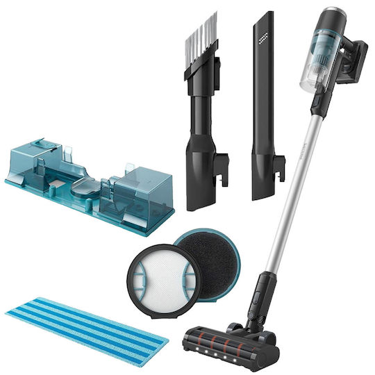 Philips Series 3000 Επαναφορτιζόμενη Σκούπα Stick 25.2V Μαύρη