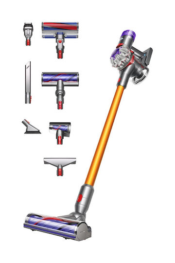 Dyson V8 Absolute Sv25 (2023) Επαναφορτιζόμενη Σκούπα 2 σε 1 Stick & Χειρός 21.6V Ασημί