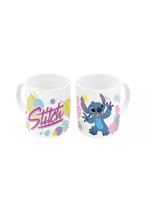 Disney Lilo & Stitch Hawaian Flower Becher Keramik 325ml