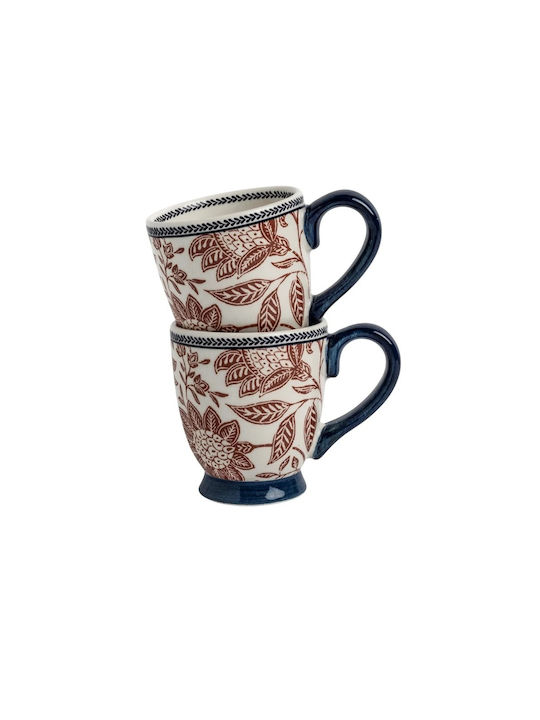Laura Ashley Becher Keramik Mehrfarbig