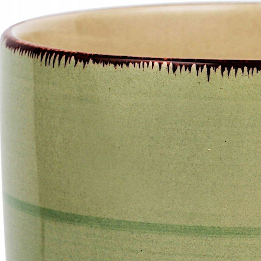 Nava Lines Cană Ceramică Oil Green 350ml