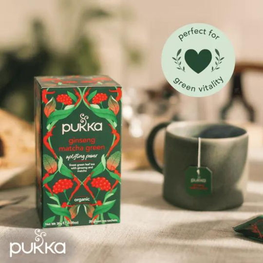 Pukka Matcha Τσάι Βιολογικό Προϊόν 20 Φακελάκια