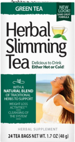 21st Century Herbal Slimming Tea Green Tea 24 Bags