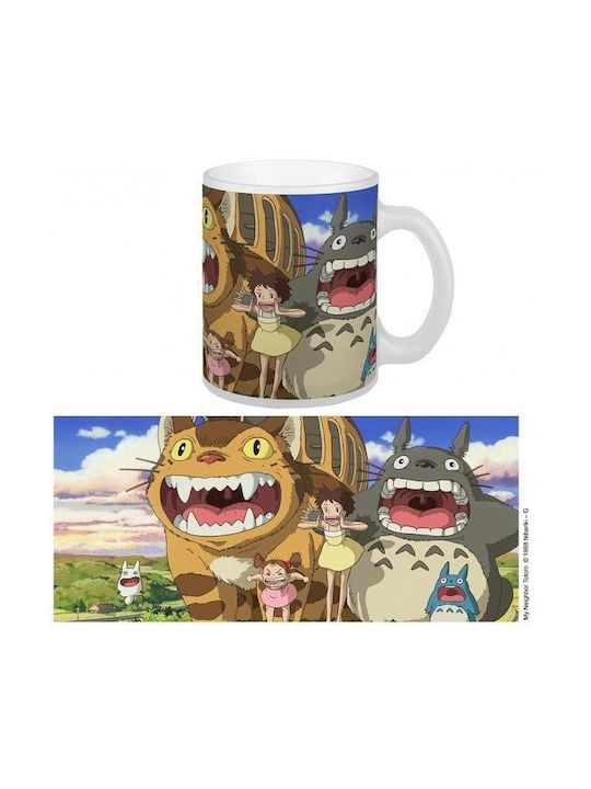 Semic Nekobus & Totoro Mug Ceramic Multicolored 300ml