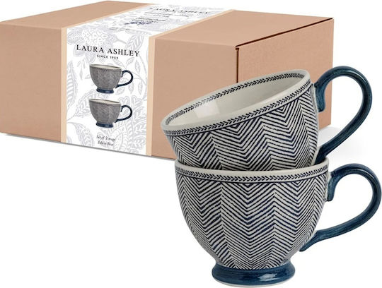 Laura Ashley Becher Keramik Gray