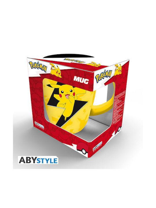 Abysse Pikachu Becher Keramik Mehrfarbig 400ml