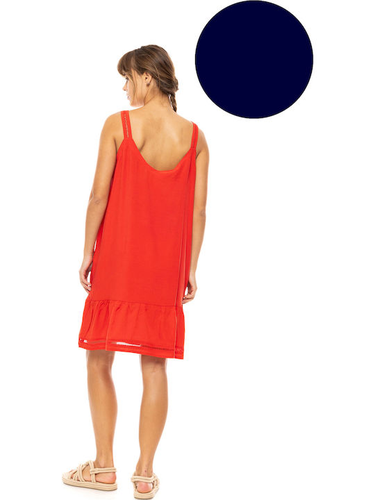 Pink Label Damen Kleid Strand Yacht Blue