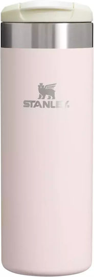 Stanley AeroLight Transit Thermosflasche Rostfreier Stahl BPA-frei 470ml Tasse Thermos Rosa Quarz