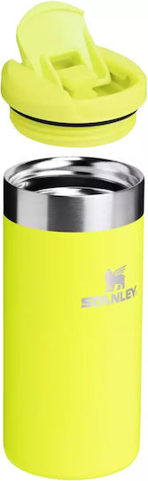 Stanley AeroLight Transit Glass Thermos Stainless Steel BPA Free 350ml Electric Yellow