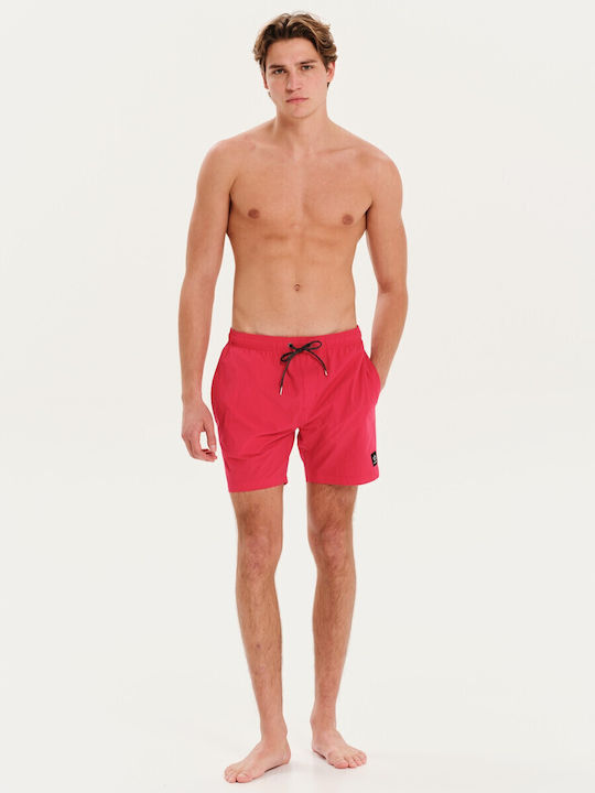 Men's Swimwear Shorts Magenda Red