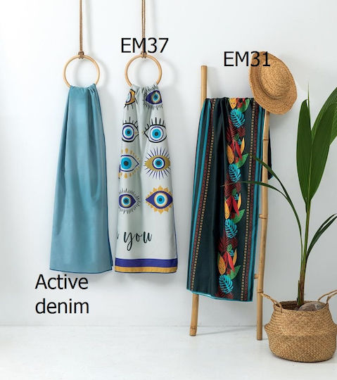 Palamaiki Microfiber Body Towel 200gr/m² 160x90cm