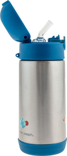 Sj121298a Stephen Joseph Thermosflasche aus Edelstahl Doppelwand Rakete 350ml
