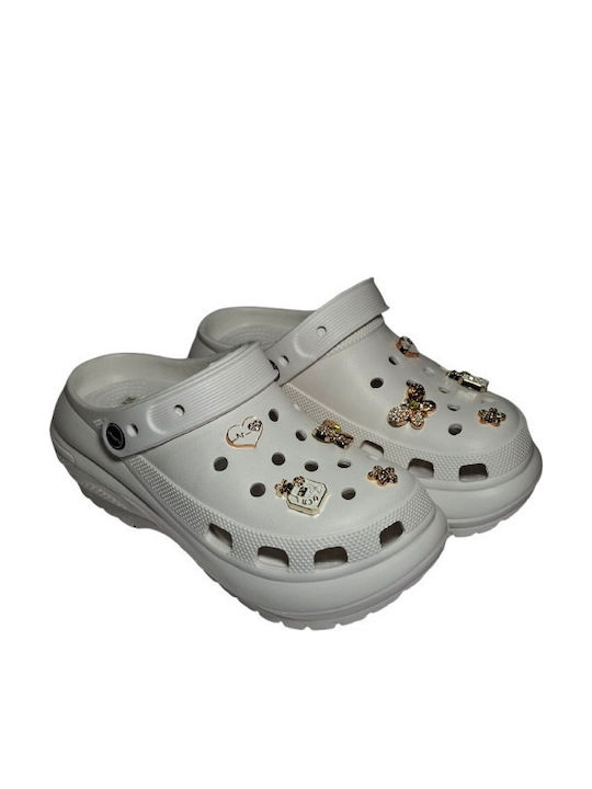 Adam's Shoes Дамски Клоги Бял