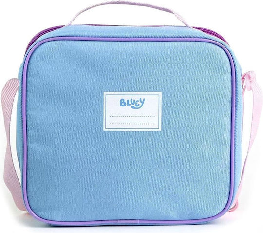 Bluey School Insulated Hand Lunch Bag Light Blue Bluey