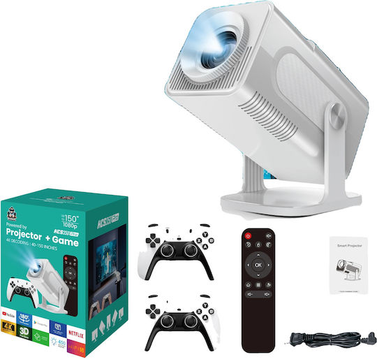 Projector Full Hd & 4k Decoding Android 12 Operating System> Hcs350 Pro 64g Eu