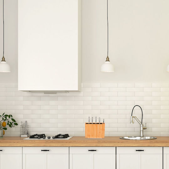 Relaxdays Kitchen Base Bamboo
