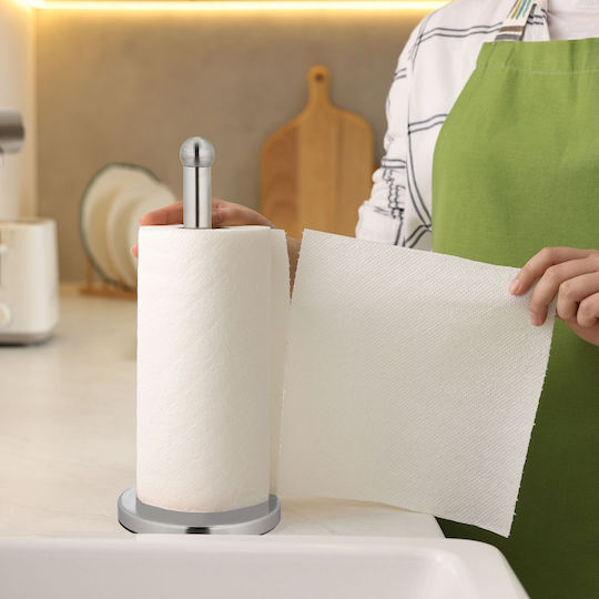 Relaxdays Papierhandtuchhalter Gray 35x15cm 10043318