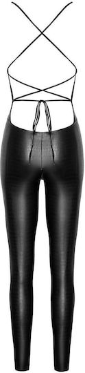 Noir Handmade Ganzkörperanzug Schwarz