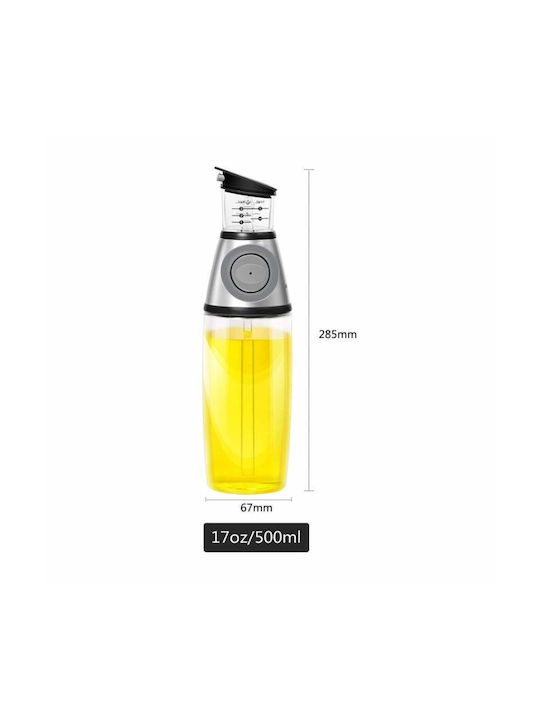 Δοχείο Λαδιού Σπρέι Γυάλινο 500ml