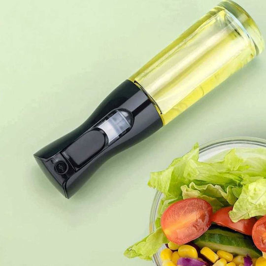 Oliviera Siks Glass Spray Bottle Oil Vinegar Other Liquids 210 Ml Black Color