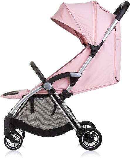 Chipolino Illusion Cărucior pentru Bebeluși Potrivit pentru Nou-născut Pink Marshmallow 8.5kg