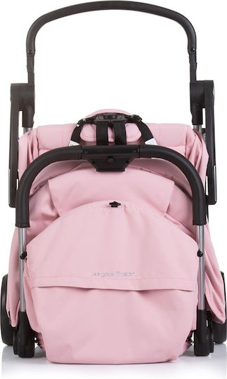 Chipolino Illusion Cărucior pentru Bebeluși Potrivit pentru Nou-născut Pink Marshmallow 8.5kg