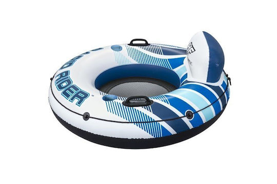 Bestway 43116 Rapid Rider Aufblasbarer Schwimmring mit Rückenlehne 135 cm