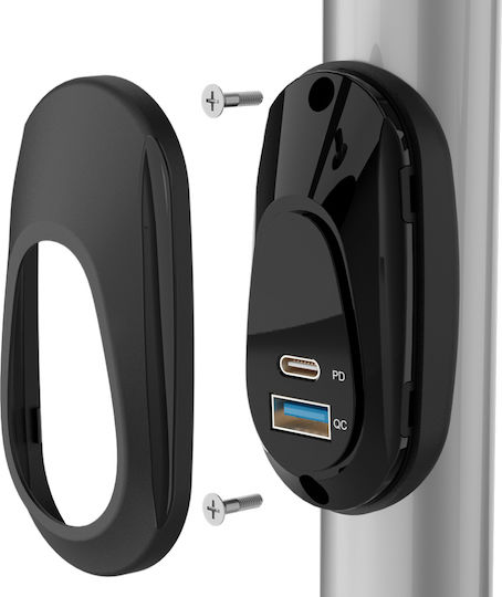 Powertech USB Socket for Boats & Vehicles PTL-026 USB & USB-C PTL-026