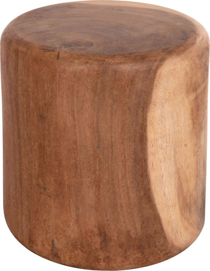 Hocker Für das Wohnzimmer Hölzernes Tobi Natural 39x39x42cm