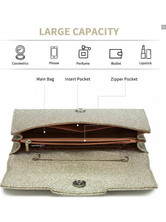 Women's Bag Handbag Gold