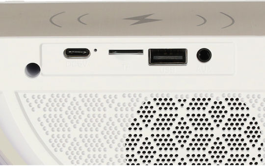 Bluetooth Lustră Decorativă Alb