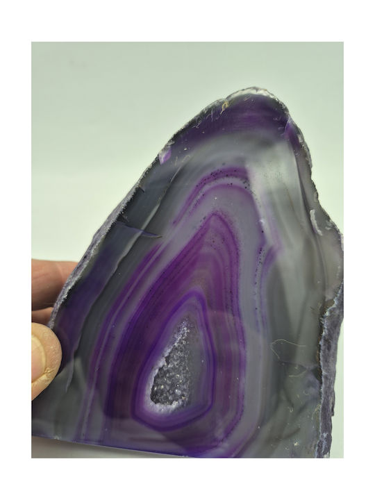 Purple Agate – Decorative Slice