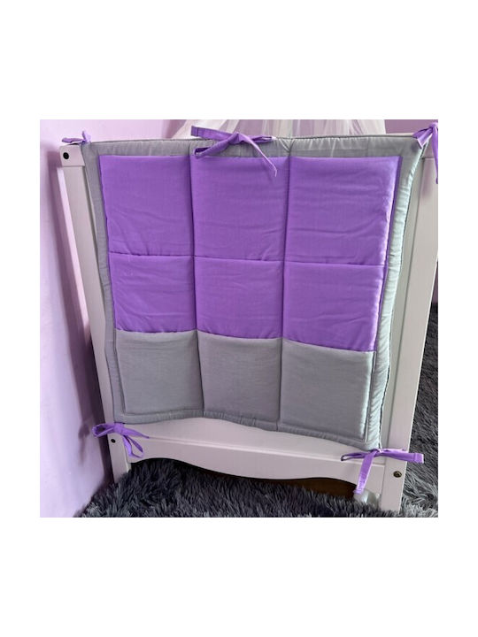 Kinderzimmer-Aufbewahrungskörbe Parashkevovi Kinderbett-Set Farbe Grau