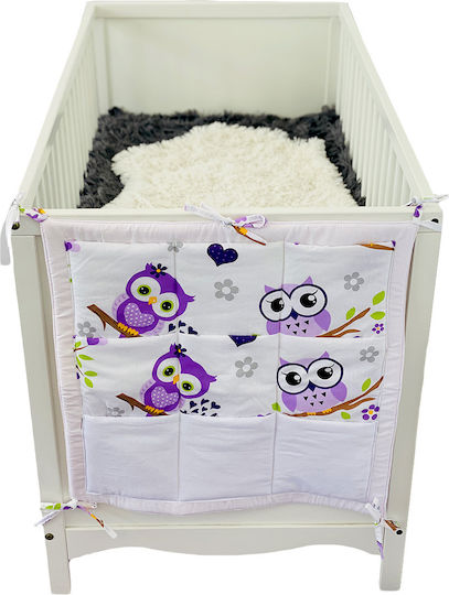 Kinderzimmer-Aufbewahrungskorb Lila