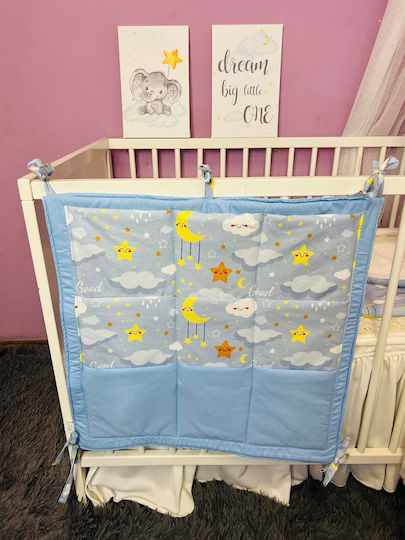 Kinderzimmer-Aufbewahrungskorb Parashkevovi Kinderbett-Set Farbe Blau