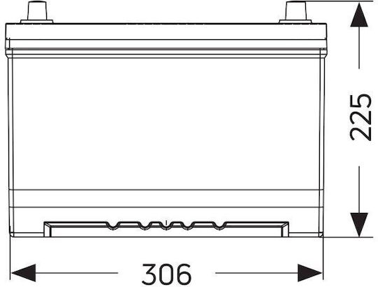 Mercury Μπαταρία UPS με Χωρητικότητα 100Ah και Τάση 12V MRP60032 1τμχ