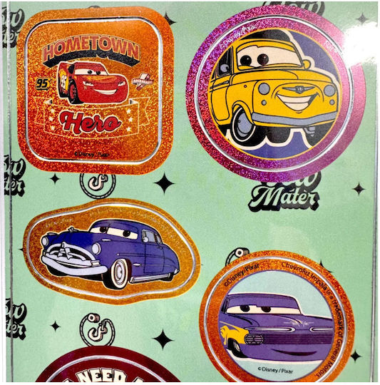 Disney Autocolante Cars Set