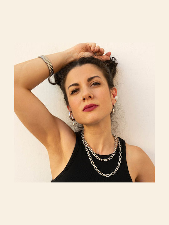 Theodora's Jewellery Single Earring Cuff made of Silver