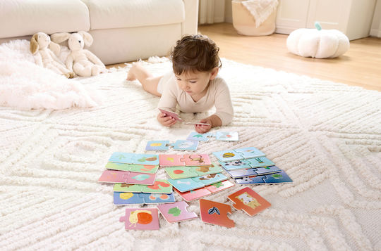 Wooden Kids Puzzle Animal Snack Time for 1+ Years 36pcs Hape